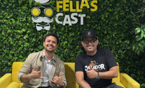 Gustavo_Cruz Designer do Google participando dos Fellas Cast Podcast em Orlando na FLorida