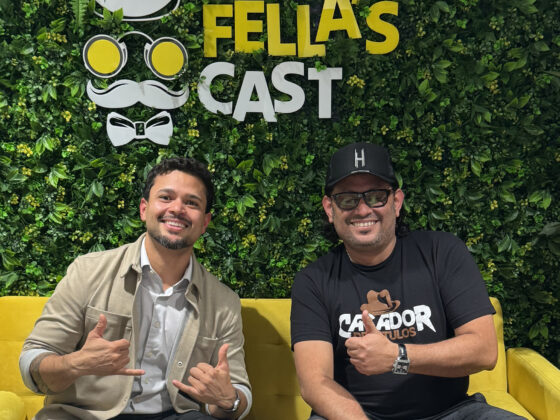 Gustavo_Cruz Designer do Google participando dos Fellas Cast Podcast em Orlando na FLorida
