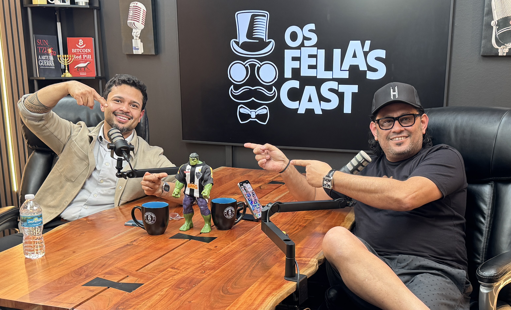 Gustavo_Cruz Designer do Google participando dos Fellas Cast Podcast em Orlando na FLorida